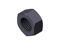 HEX NUT, M8, 8.8ZN, DIN 934