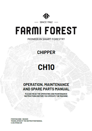 CH10 Manual and Spare Parts