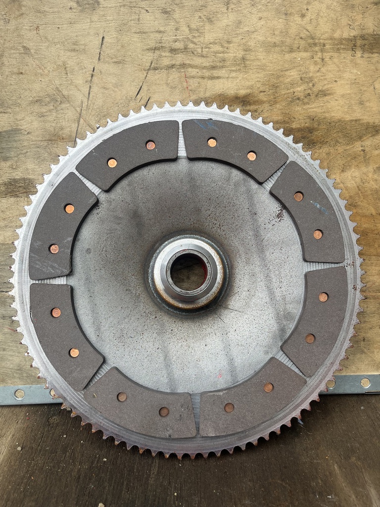 CHAIN PULLEY, COMPLETE (Reinforced), JL601+601T (JK600, JK600T, JK2x600T)