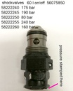 Shock valves for 56075850