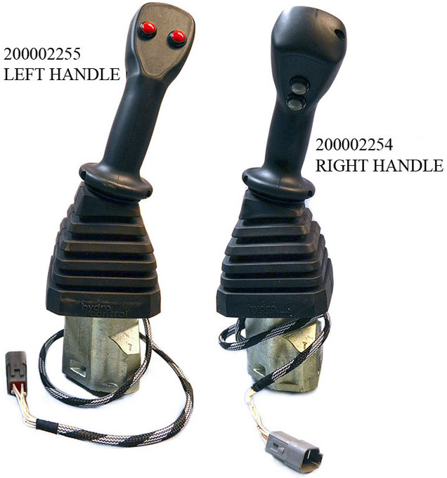 HANDLE, 2+2 push buttons, left and right