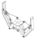 SUPPORT LEGS, Double lock valve cylinders, CR45-61