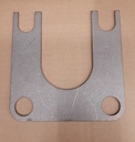 ADAPTER PLATE, 3x160x160MM, For the bearing housing