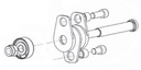 PIN, CDBL 7325-9025, Finn-Rotor, 70443-UB