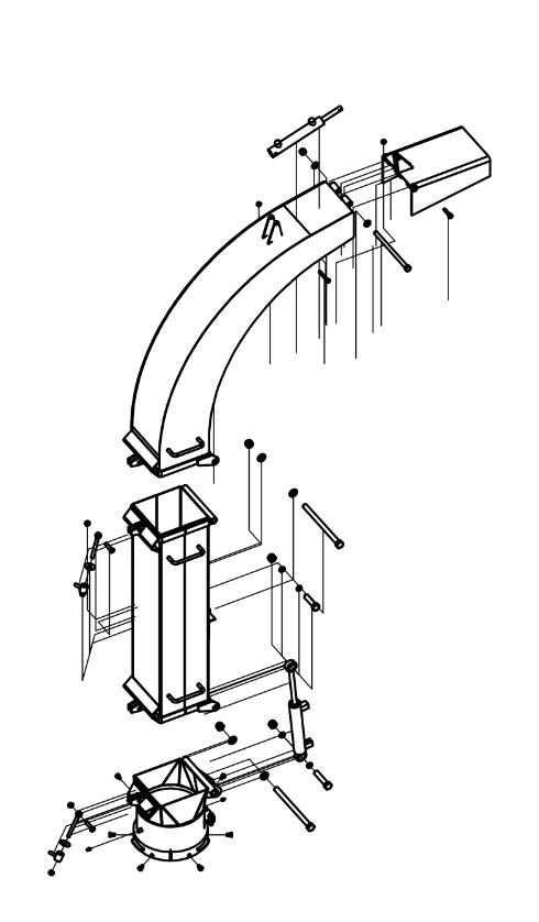 DISCHARGE PIPE, CH381, ALKAEN KONENRO 3800100