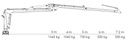 CR67 Crane Lifting capacity (200 bar)