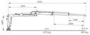 CR69 Crane Lifting capacity (190 bar)