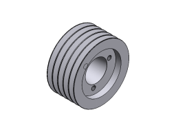 BELT PULLEY, SPA5-150, DB150