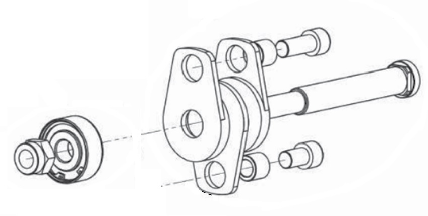 PIN, CDBL 7325-9025, Finn-Rotor, 70443-UB