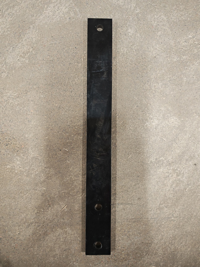 FASTENING PLATE, 10x50x470mm, for control valve, CR