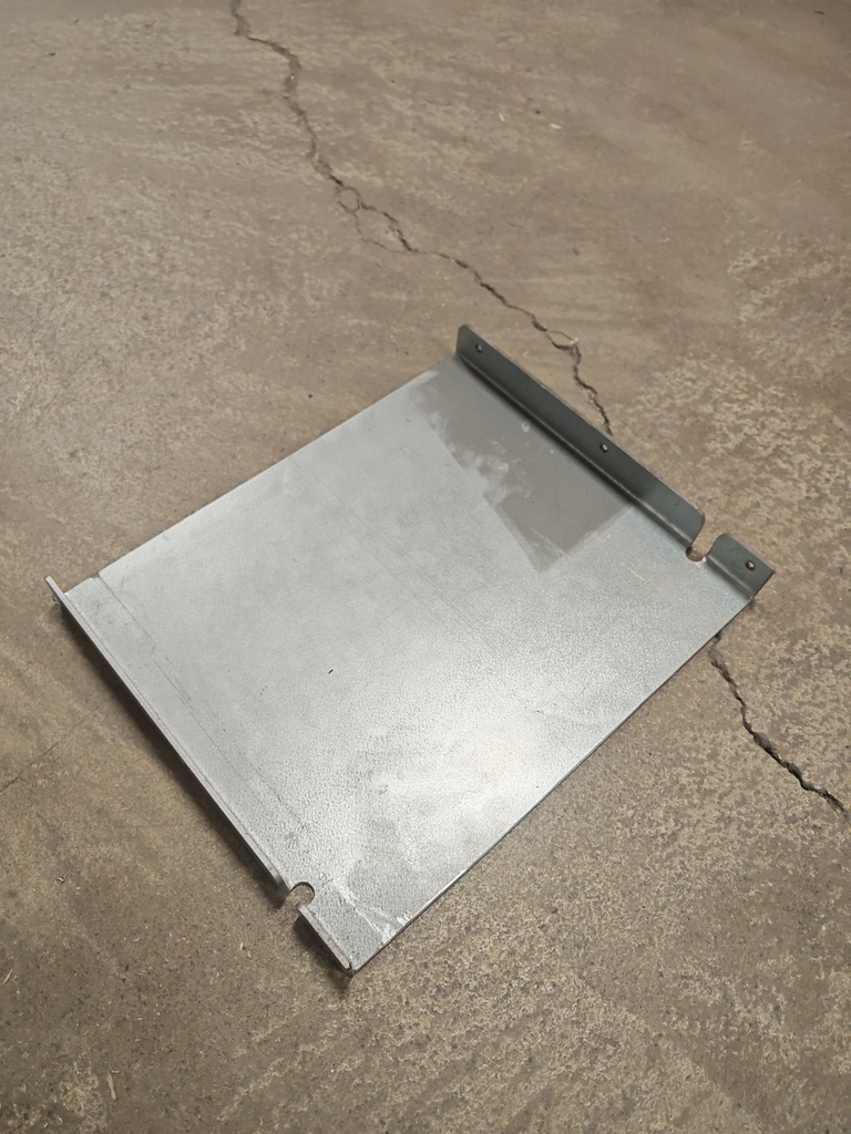 COVER PLATE, 33x272x318mm, S=3mm, for control valve, CR