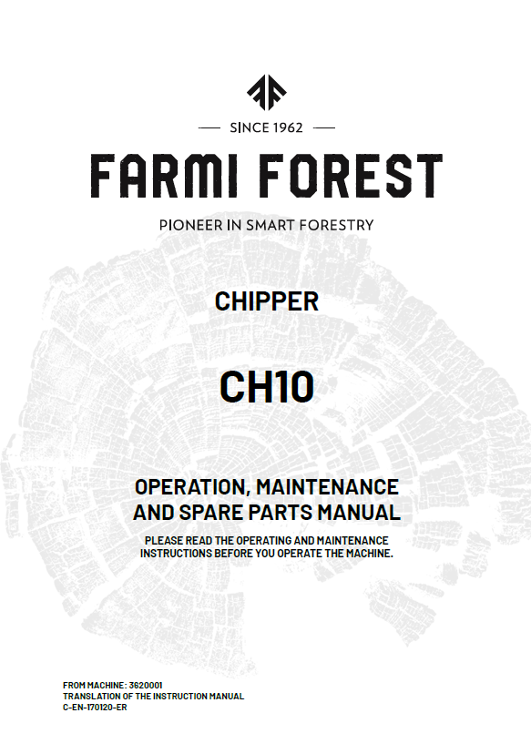 CH10 Manual and Spare Parts