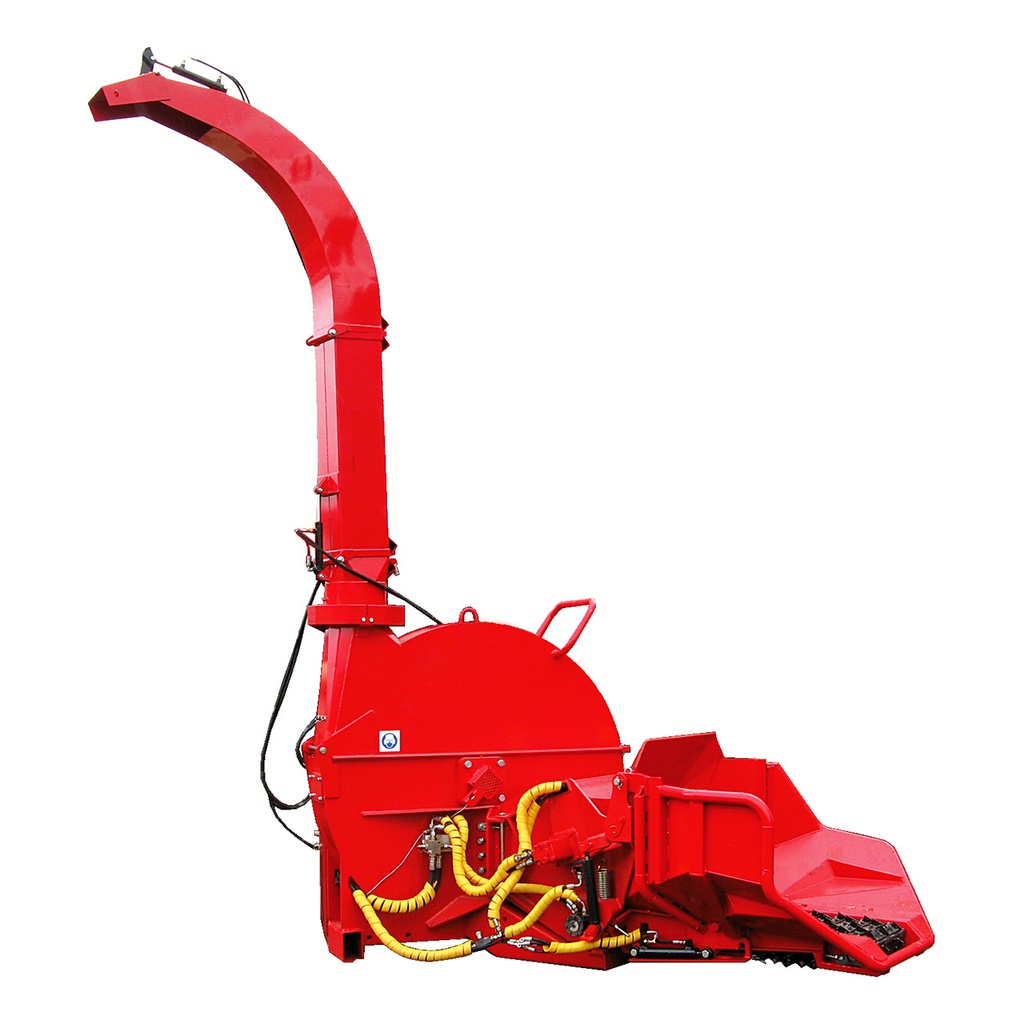 [ACR-HD85-0-0-PTO(1 3/8")] CH38 Chipper (Integrated Hydraulic Unit (Chipper), Roller Feeder (ACR), Without remote control, Without Crane Base/Support legs, Shaft 10 series, 1 3/8 inch, 6 splined)