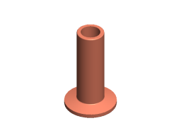 [200006031] BRAKE PAD RIVET, 6,3 x 18, 10-8102=L 11 CU