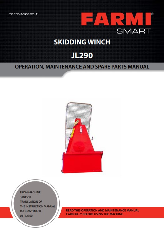 JL351 Manual and Spare Parts (copy)