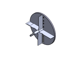 KNIFE DISC, D678MM, l=438MM, ASSEMBLY, CH18