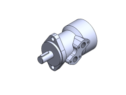 HYDRAULIC MOTOR, MR80CDP, M+S