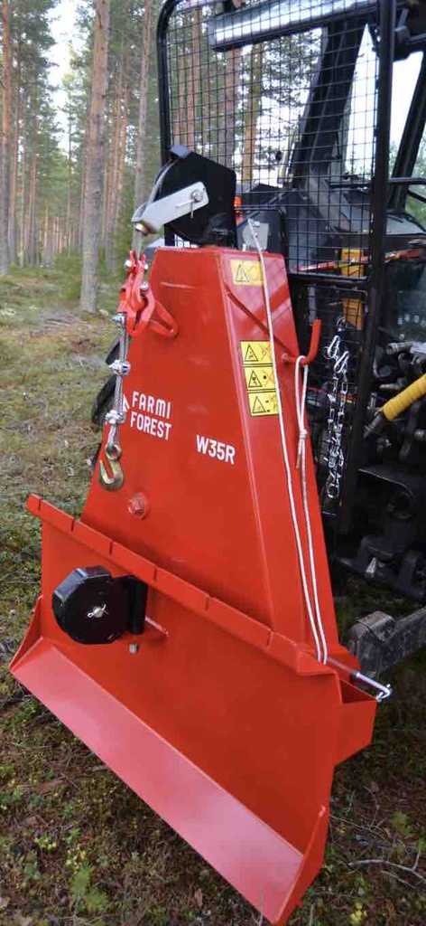 [D10-65] W35R Winch (Cable, d10 mm, 65m)