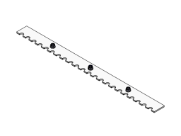 BLADE, 8x83x1114mm, S=8mm, for ROAD MAINTENANCE, W35R