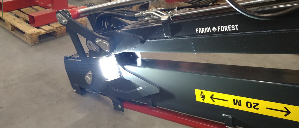 INSTALLATION KIT, Work lights for boom, CR37, CR47, CR59, CR67, CR69, CR69+, CR87, CR89, L1