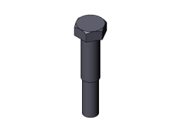 HEX SCREW, M20x90, 8.8ZN, DIN 931