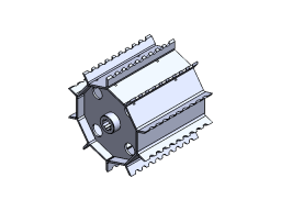 FEED ROLLER, D230, L=190mm, CH18