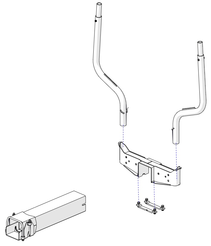 FRAME EXTENSION, with bolster set, FT13, MY2021, KIT-FH13.07.EX