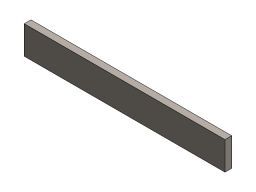 FLAT BAR, 12X50X356MM