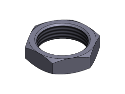 HEX NUT, M30x2.0, S=10mm, QL