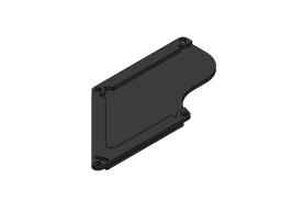 SHELTER PLATE, bottom RH, QL