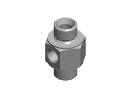 MEASURE COUPLING, R1/2-R1/4-R1/2, ZINC, Farmi Forest