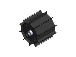 FEED ROLLER, D230, L=190mm, CH18