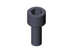 HEX SOCKET CAP SCREW, M6x60, 8.8ZN, DIN 912