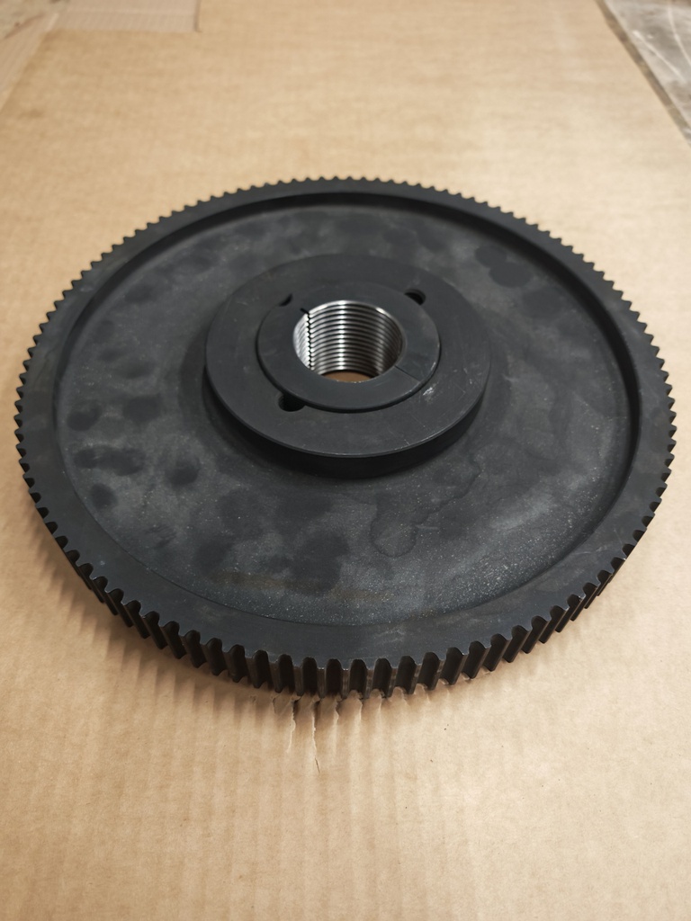BELT PULLEY, Z=112, FOR TOOTHED BELT