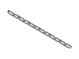 CHAIN, 12 LENKKI�, LUKITUSKETJU