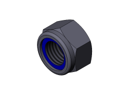 LOCK NUT, M20x1.5, 10.9ZN, DIN 985