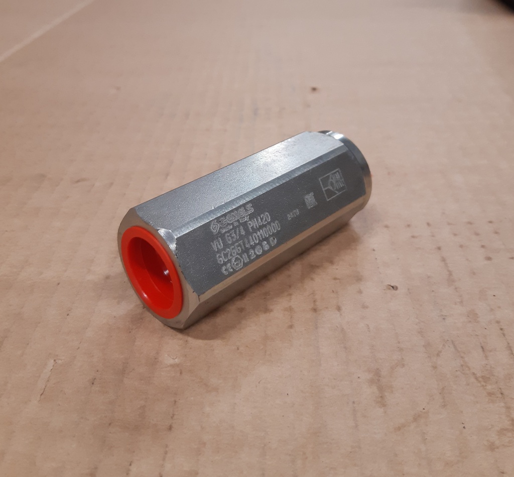 VASTAVENTTIILI, R3/4", 0,5 bar, VUR-04-C