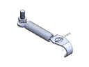 FASTENER, Grayston GE53B, two pairs in loose poly bag