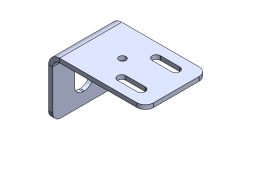 FASTENER, 43x45x70MM, S=3MM