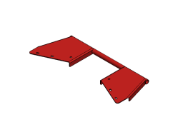 END PIECE, 50x445x1054mm, 27ACC