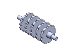 DRIVE SHAFT, 195x195x510mm, 27ACC
