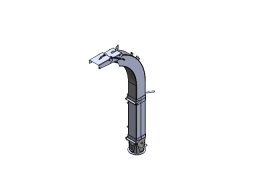 DISCHARGE PIPE, SHORT, CH27