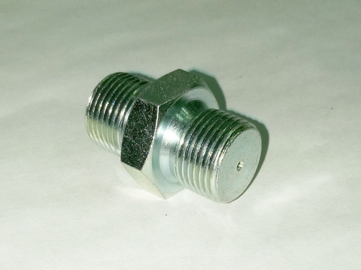 RESTRICTOR FITTING, 3/8&quot;BSPP(M) - 3/8&quot;BSP(M), D1.5mm, FR1SA (32059)