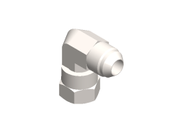 ANGLE COUPLING, JIC, 1/2"-1/2"