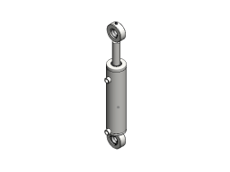 HYDRAULIC CYLINDER, 70/32-200, Lmin=425, sil-70-32-200-425