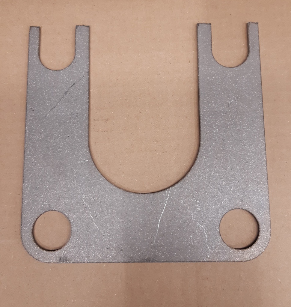 ADAPTER PLATE, 3x160x160MM, For the bearing housing