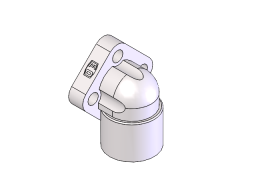 INLET FLANGE, 3/4" x 40