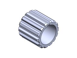 GROOVE SLEEVE, B2U,14 TIMING.1:8CONE,3.2MM AXLE KEY