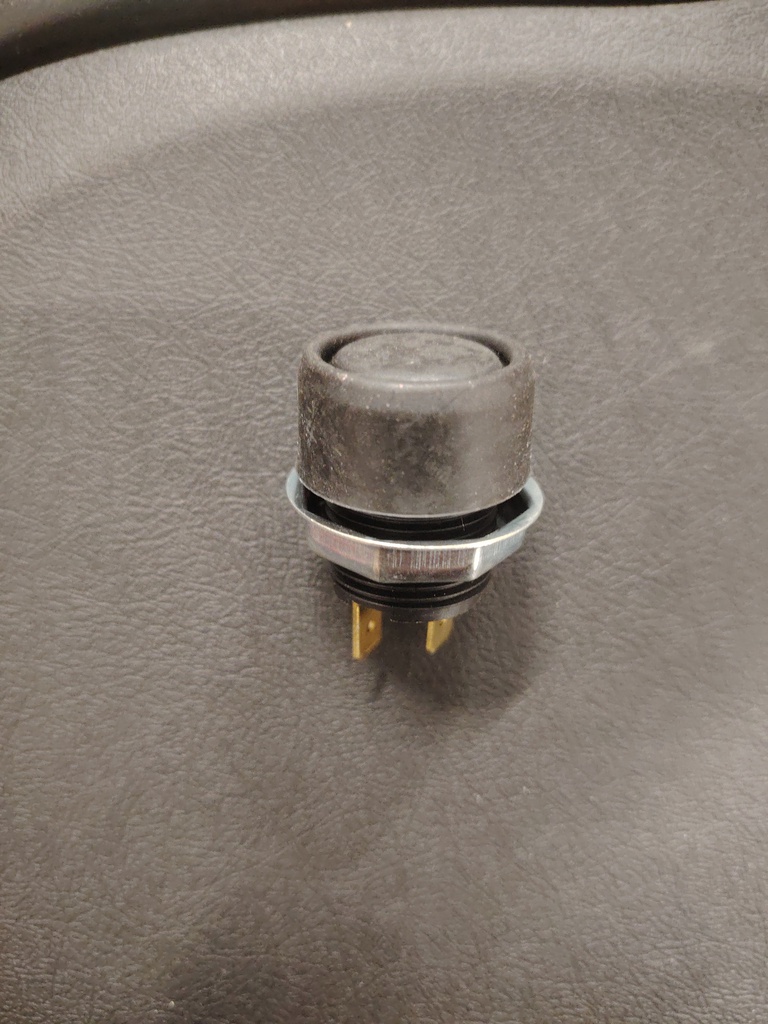 PUSH BUTTON SWITCH, BLACK MW 200220.