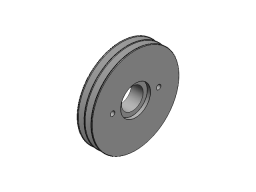 BELT PULLEY, SPA190x2, M50x3